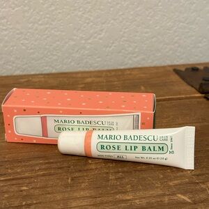 NEW Mario Badescu Rose Lip Balm - Soft Pink